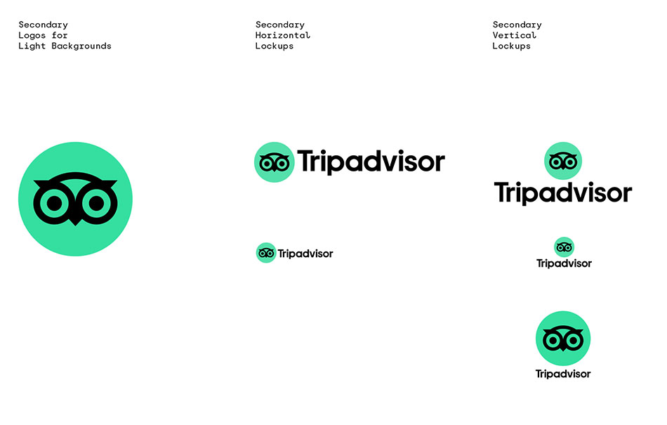 блог обзор дизайн логотип tripadvisor logo логологика