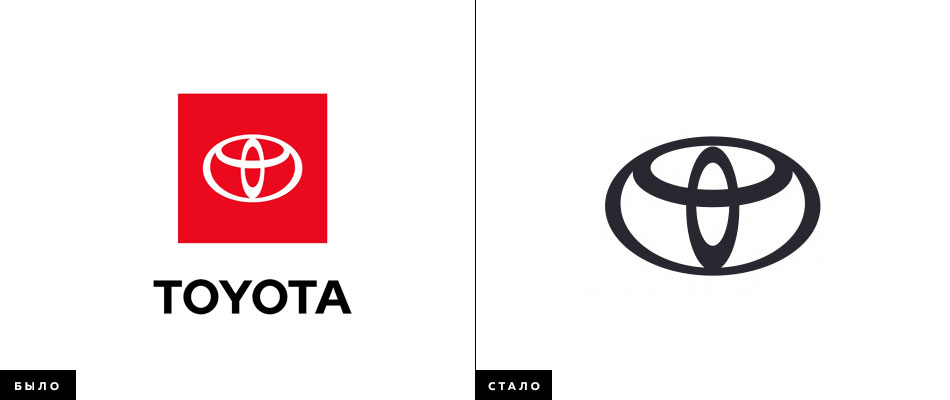 toyota new logo identity design логотип тойота новый дизайн logologika